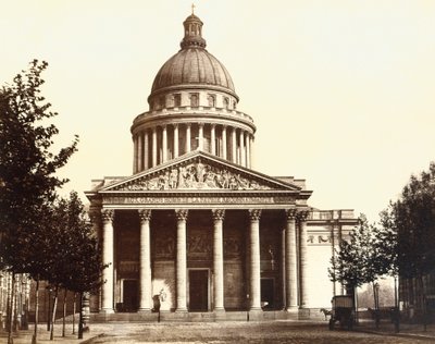 Panthéon de Paris by Edouard Denis Baldus